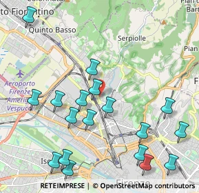 Mappa Via dello Steccuto, 50141 , 50141 (2.53611)