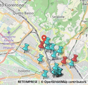 Mappa Via dello Steccuto, 50141 , 50141 (2.4945)