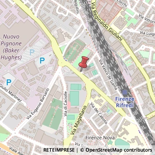 Mappa Via Leone Pancaldo, 3/55, 50127 Firenze, Firenze (Toscana)