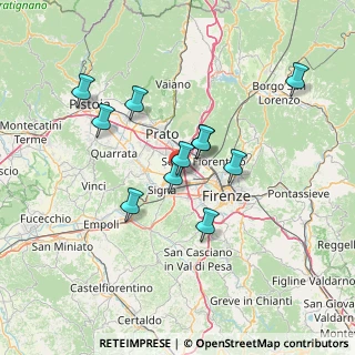 Mappa Via Pistoiese, 50058 Campi Bisenzio FI, Italia (12.32636)