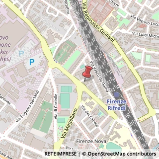 Mappa Via Antonio da Noli, 2, 50127 Firenze, Firenze (Toscana)