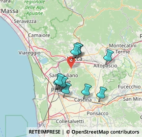 Mappa Via Nuova per Pisa, 55100 Lucca LU, Italia (11.29417)