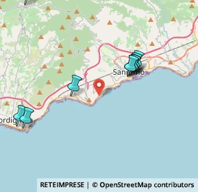 Mappa Strada Tiro a Volo, 18038 Sanremo IM, Italia (5.14417)