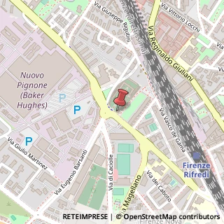 Mappa Via Panciatichi, 60, 50127 Firenze, Firenze (Toscana)