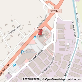 Mappa Via Luigi Einaudi, 24, 61032 Fano, Pesaro e Urbino (Marche)