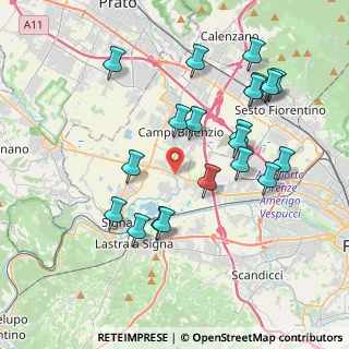Mappa Piazza del Popolo, 50058 Signa FI, Italia (4.096)
