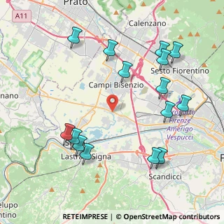 Mappa Piazza del Popolo, 50058 Signa FI, Italia (4.76933)