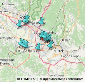 Mappa Via Ugo la Malfa, 50145 Firenze FI, Italia (5.20188)