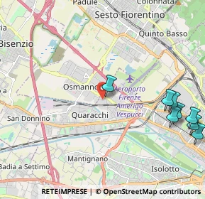 Mappa Via Ugo la Malfa, 50145 Firenze FI, Italia (3.28727)