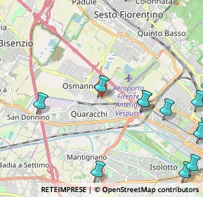 Mappa Via Ugo la Malfa, 50145 Firenze FI, Italia (3.24071)