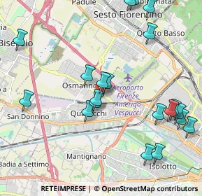 Mappa Via Ugo la Malfa, 50145 Firenze FI, Italia (2.4445)