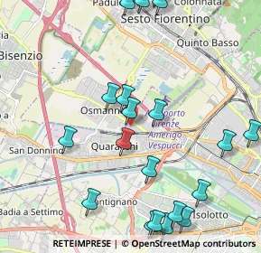 Mappa Via Ugo la Malfa, 50145 Firenze FI, Italia (2.5875)