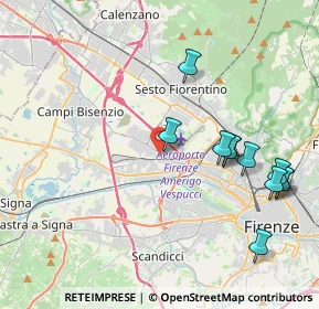 Mappa Via Ugo la Malfa, 50145 Firenze FI, Italia (4.49909)