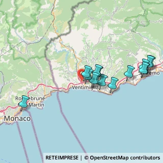 Mappa E74, 18039 Ventimiglia IM, Italia (7.72467)