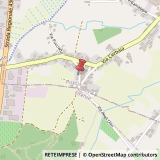 Mappa Via della Resistenza, 23, 51035 Lamporecchio, Pistoia (Toscana)