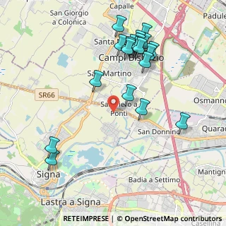 Mappa Via Dino Campana, 50058 Signa FI, Italia (2.244)