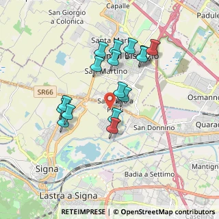 Mappa Via Dino Campana, 50058 Signa FI, Italia (1.66)