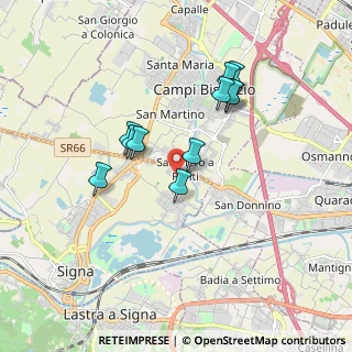 Mappa Via Dino Campana, 50058 Signa FI, Italia (1.59727)