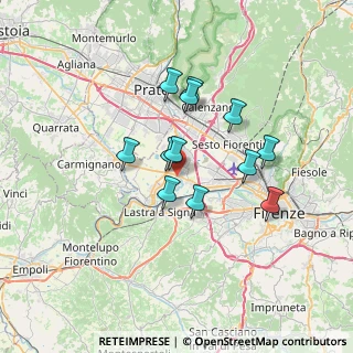 Mappa Via Dino Campana, 50058 Signa FI, Italia (5.66083)