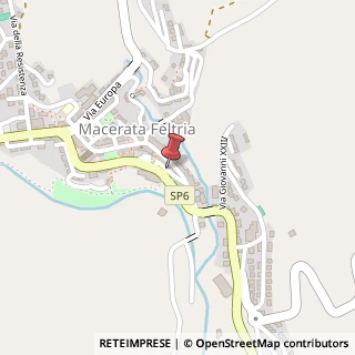 Mappa Via Berettoni, 2, 61023 Macerata Feltria, Pesaro e Urbino (Marche)