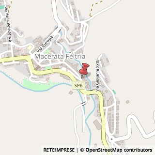 Mappa Corso Angelo Battelli, 79, 61023 Macerata Feltria, Pesaro e Urbino (Marche)
