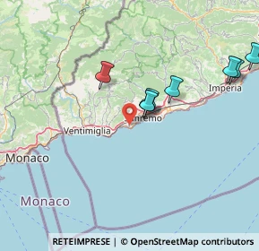 Mappa Strada Capo Nero, 18038 Sanremo IM (27.38333)