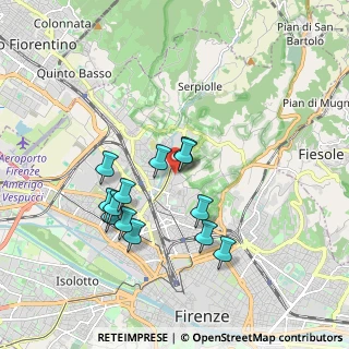 Mappa Largo Piero Palagi 1 edificio, 50141 Firenze FI (1.67154)
