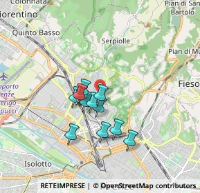 Mappa Largo Piero Palagi 1 edificio, 50141 Firenze FI (1.33091)