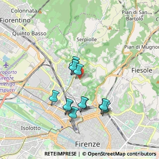 Mappa Via Ellen Gould White, 50139 Firenze FI, Italia (1.56286)