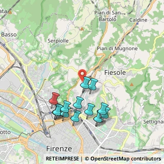 Mappa Vicolo del Cionfo, 50139 Firenze FI, Italia (2.098)