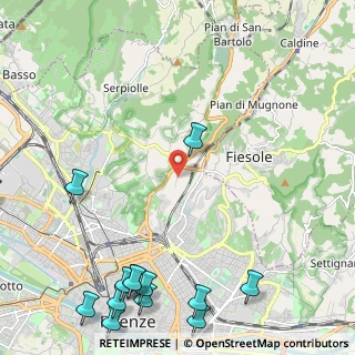 Mappa Vicolo del Cionfo, 50139 Firenze FI, Italia (3.49643)
