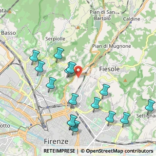 Mappa Vicolo del Cionfo, 50139 Firenze FI, Italia (2.40733)