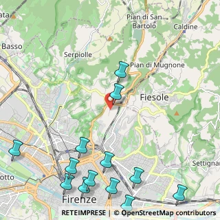 Mappa Vicolo del Cionfo, 50139 Firenze FI, Italia (3.15)