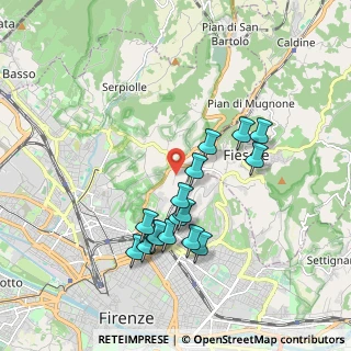 Mappa Vicolo del Cionfo, 50139 Firenze FI, Italia (1.7725)
