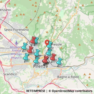Mappa Vicolo del Cionfo, 50139 Firenze FI, Italia (3.35071)