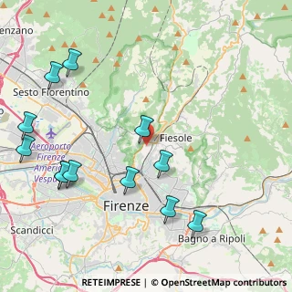 Mappa Vicolo del Cionfo, 50139 Firenze FI, Italia (5.19917)