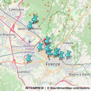 Mappa Via Aldo Zucchi, 50141 Firenze FI, Italia (3.29667)