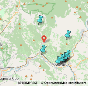 Mappa Via del Fulioni, 50065 Pontassieve FI, Italia (4.44091)