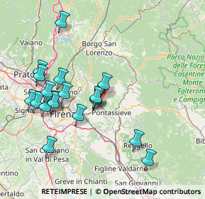 Mappa Via del Fulioni, 50065 Pontassieve FI, Italia (16.13316)