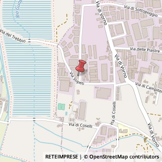 Mappa Via Stipeti, 56, 55060 Capannori, Lucca (Toscana)