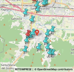 Mappa Via Stipeti, 55060 Capannori LU, Italia (2.1015)