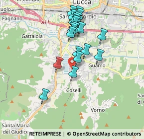 Mappa Via Stipeti, 55060 Capannori LU, Italia (1.7655)