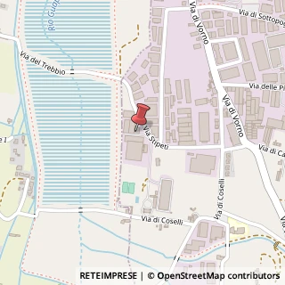 Mappa Strada Comunale degli Stipeti, 35, 55012 Capannori, Lucca (Toscana)