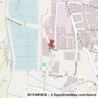 Mappa Strada Comunale degli Stipeti, 29, 55012 Capannori, Lucca (Toscana)