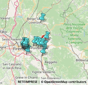 Mappa Località Masseto, 50068 Rufina FI, Italia (11.96053)
