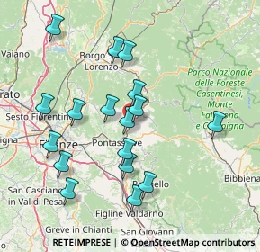 Mappa Località Masseto, 50068 Rufina FI, Italia (15.41941)
