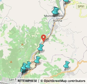 Mappa Località Masseto, 50068 Rufina FI, Italia (3.01538)