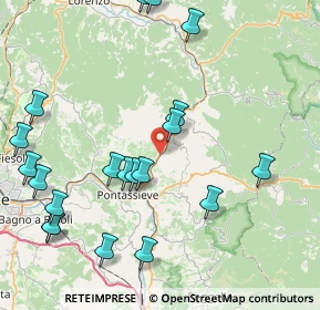 Mappa Località Masseto, 50068 Rufina FI, Italia (10.1585)