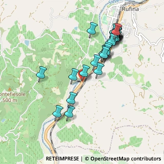 Mappa Località Masseto, 50068 Rufina FI, Italia (1.05357)