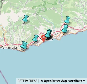 Mappa Vicolo Foce, 18038 Sanremo IM, Italia (4.96231)